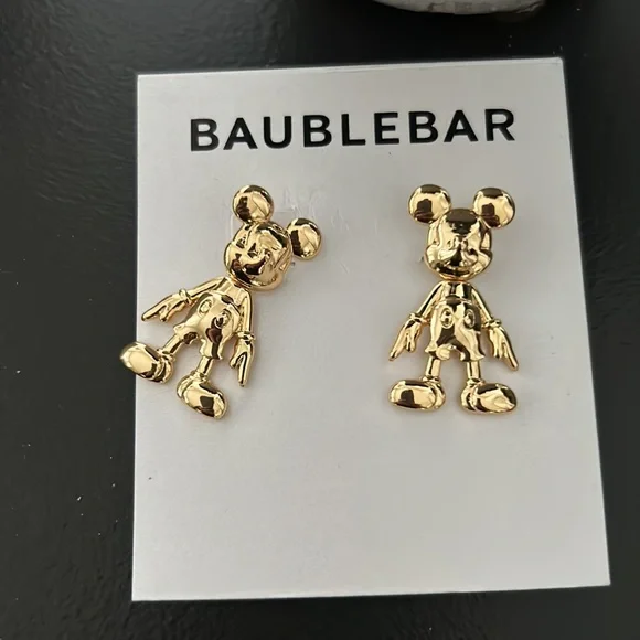 BAUBLE BAR NWT
Disney Mickey Mouse 3D Drop Earrings - Picture 4 of 5